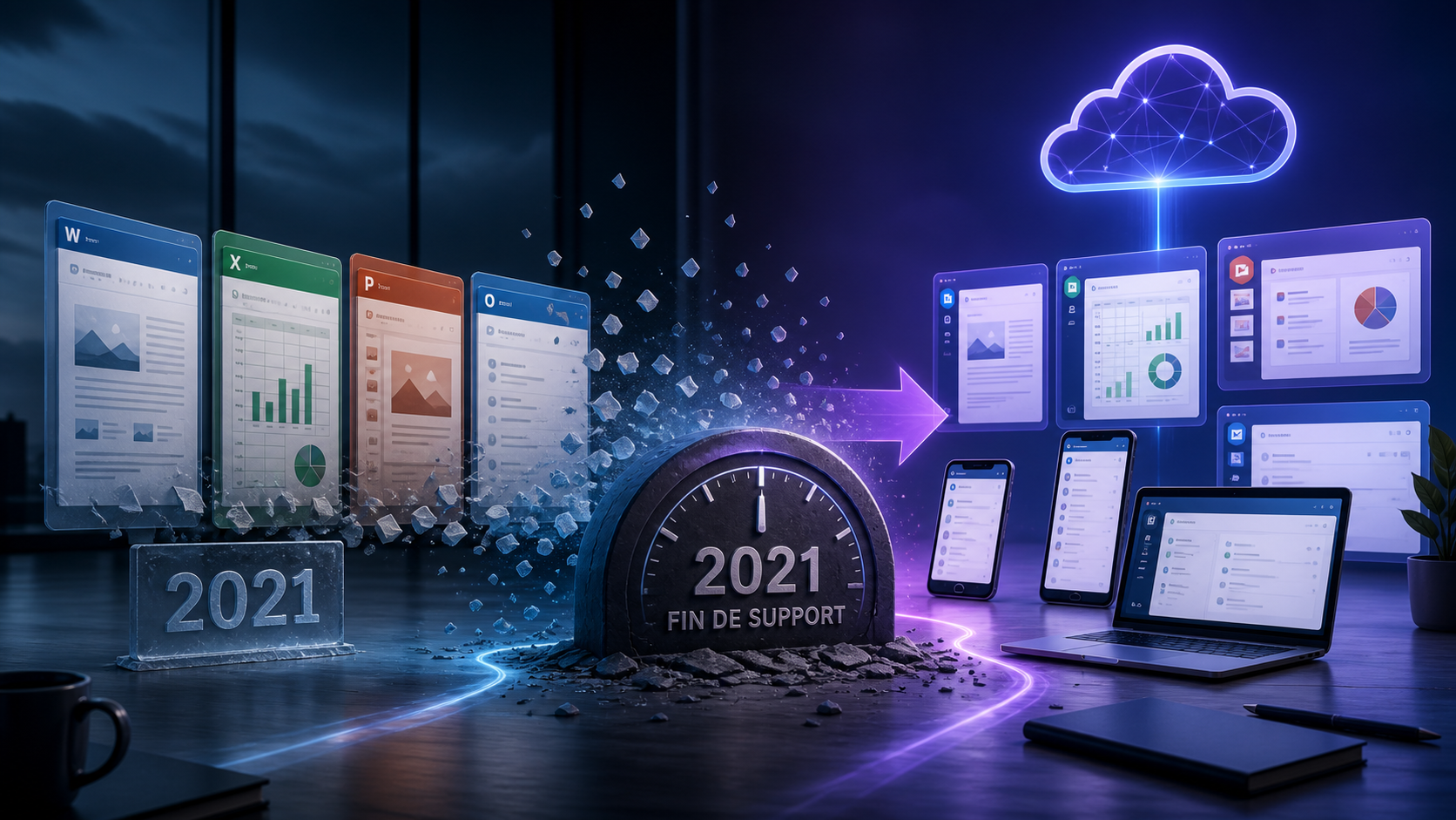 Fin du support de Microsoft Office LTSC 2021