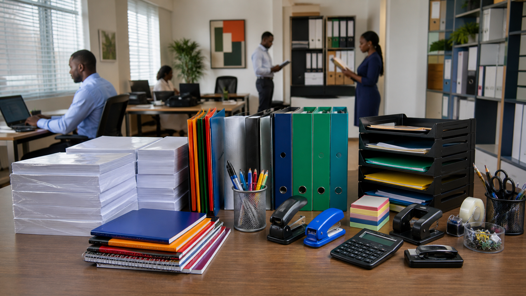 Fournitures de bureau